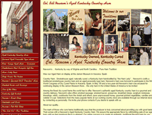 Tablet Screenshot of newsomscountryham.com